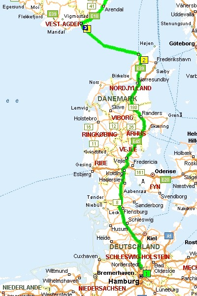 2023 Karte Norderstedt Norwegen 