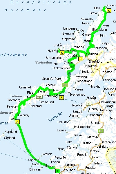 2023 Karte Norderstedt Norwegen 